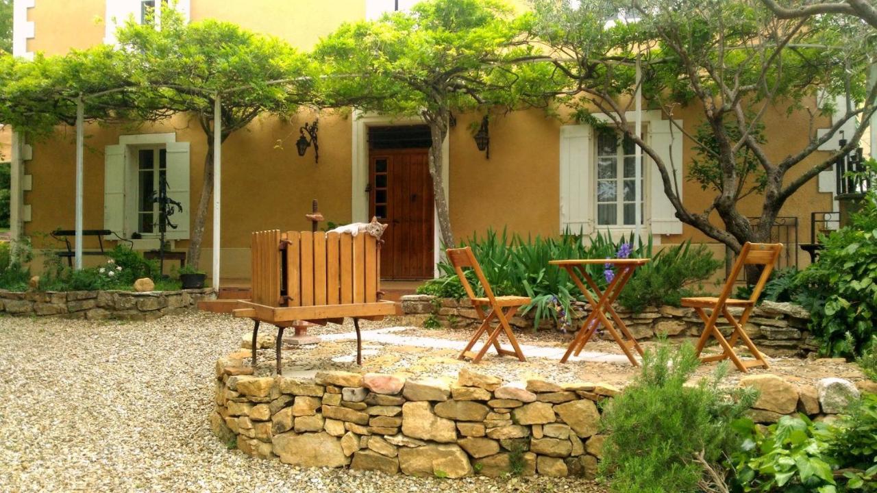 Sabran Le Fer En Ceze Bed & Breakfast エクステリア 写真