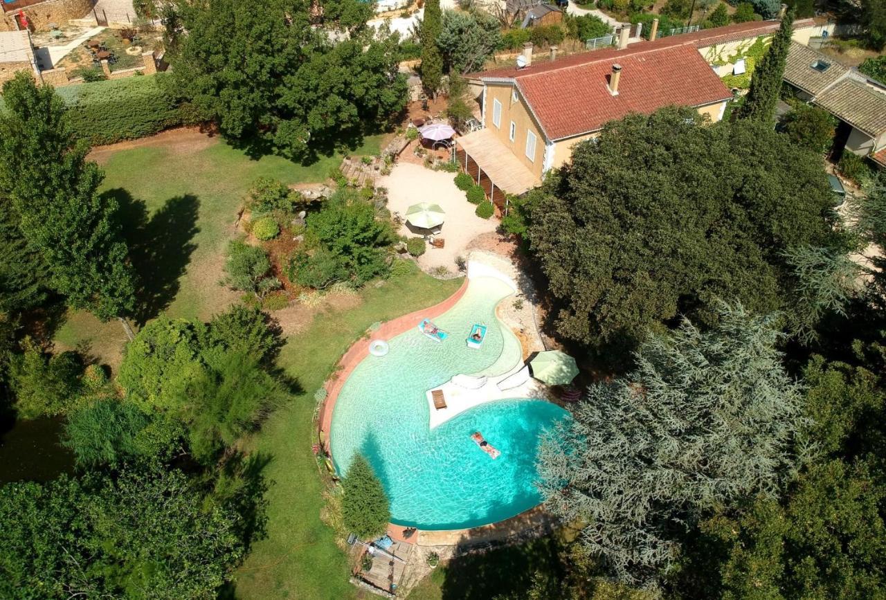 Sabran Le Fer En Ceze Bed & Breakfast エクステリア 写真