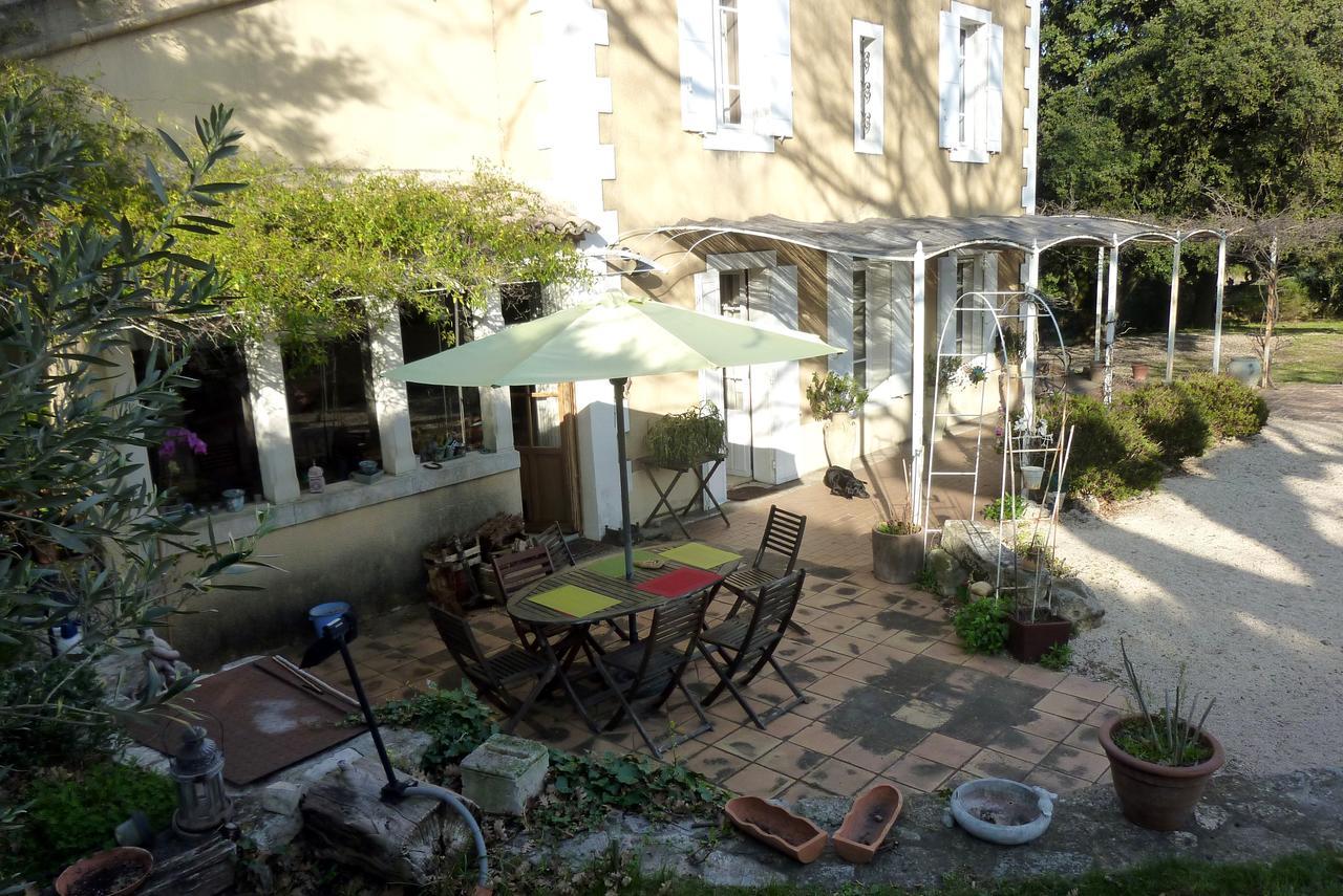 Sabran Le Fer En Ceze Bed & Breakfast エクステリア 写真